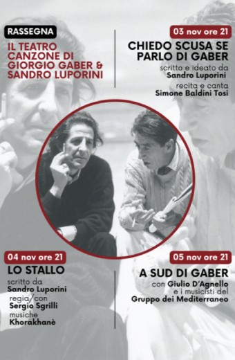 Rassegna: Il teatro canzone di Giorgio Gaber & Sandro Luporini