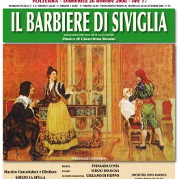 Locandina Il Barbiere di Siviglia