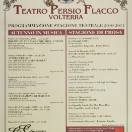 Stagione Teatrale 2010-2011